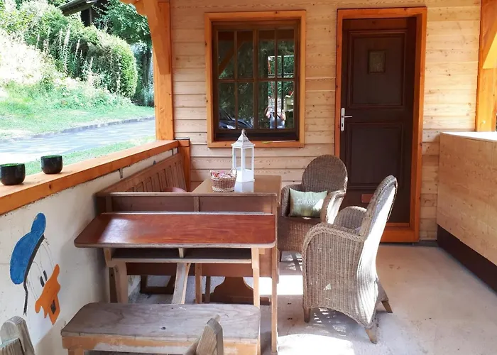 Cozy Chalet With Fireplace Located In Wooded Area Chalet *