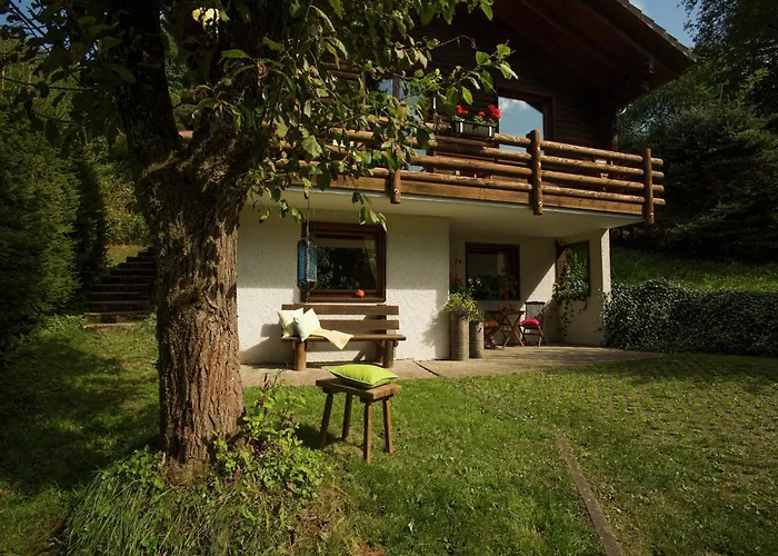 Cozy Chalet With Fireplace Located In Wooded Area Chalet Schönecken