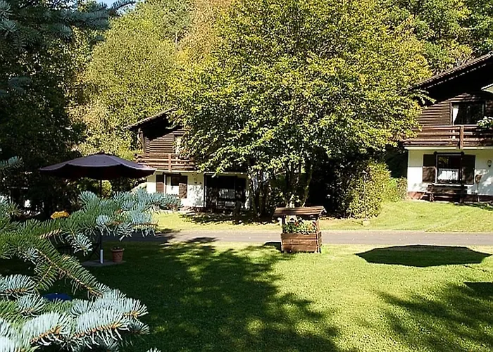 Chalet Cozy Chalet With Fireplace Located In Wooded Area