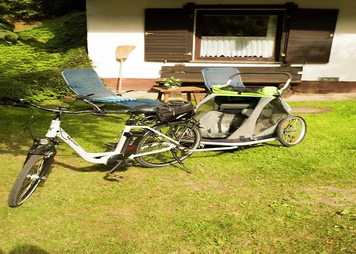 Chalet Cozy Chalet With Fireplace Located In Wooded Area Schönecken