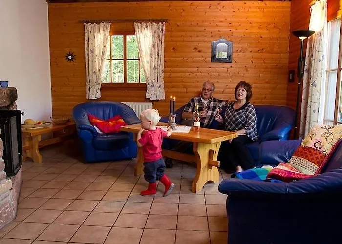 Chalet Cozy Chalet With Fireplace Located In Wooded Area