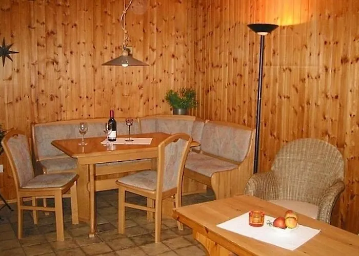 Chalet Cozy Chalet With Fireplace Located In Wooded Area Schönecken